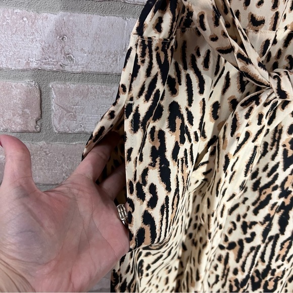 Joie Jailee Leopard Print Jumpsuit Size Small - Picture 10 of 12